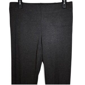 Adrianna Papell Pants Heather Charcoal Skinny Pull-On in Size M  NWT